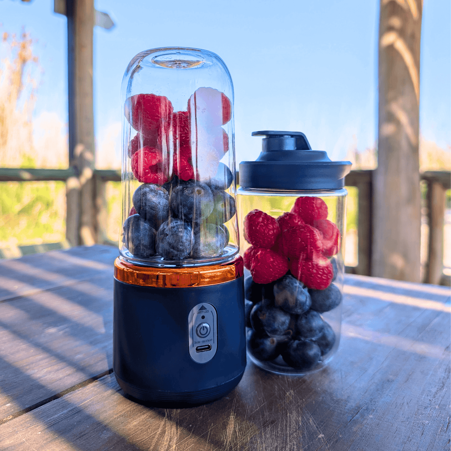 Licuadora Portátil WilderJet™ USB-C 400ml