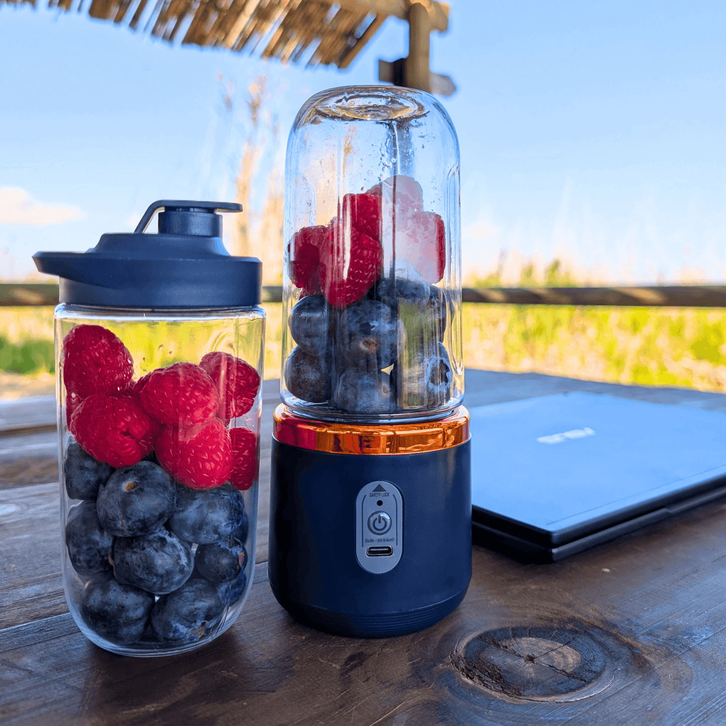 Licuadora Portátil WilderJet™ USB-C 400ml
